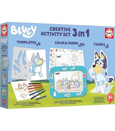 Set 3 En 1 Bluey Creative Ref: 19887