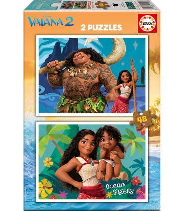 Puzzle Vaiana2 2 X 48Pcs Ref: 20102