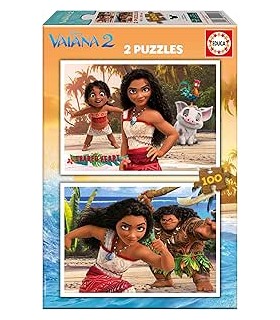 Puzzle Vaiana2 2 x 100Pcs Ref: 20103