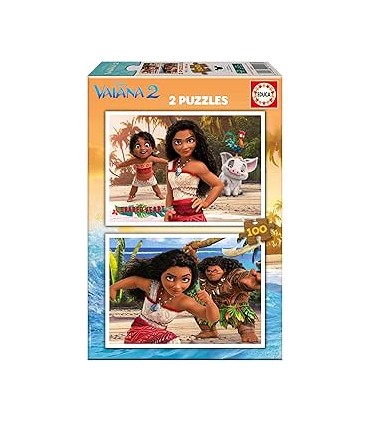Puzzle Vaiana2 2 x 100Pcs Ref: 20103