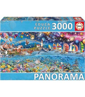 Puzzle 3000 Pcs Vida Panorama Ref: 20265