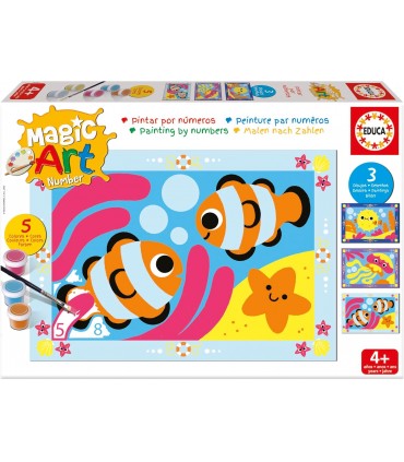 Number Art + 4 Bajo El Mar Ref: 20287