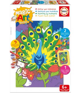 Number Art + 6 Pavo Real Ref: 20405