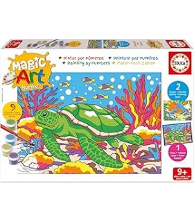 Number Art + 9 Animales Marino Ref:20407