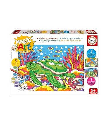 Number Art + 9 Animales Marino Ref:20407