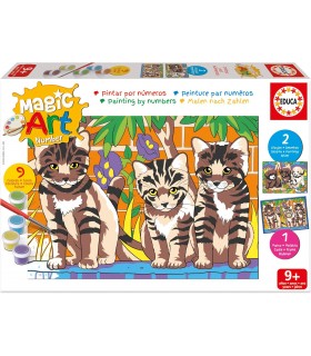 Number Art + 9 Gatos Ref: 20299