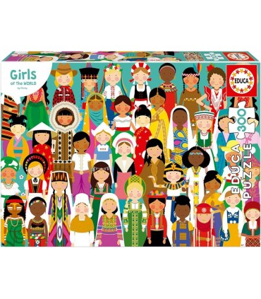 Puzzle 300Pcs Niñas Del Mundo 20476