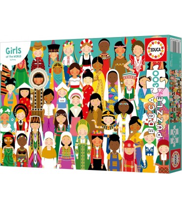 Puzzle 300Pcs Niñas Del Mundo 20476