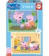 Puzzle 2 X 48 Pcs Peppa Pig Ref: 20327