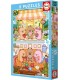 Puzzle 2 X 48Pcs Capyfun Ref: 20482