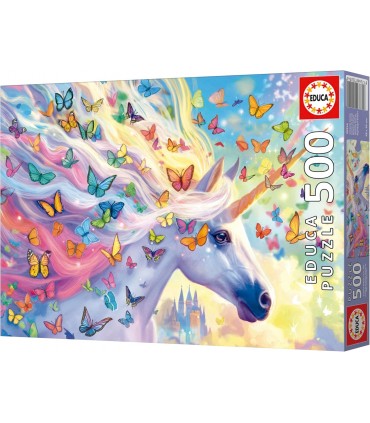 Puzzle 500 Pcs Unicornio Arcoiris 20254