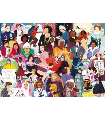 Puzzles 1000 Pcs Mujeres Iconicas 20556