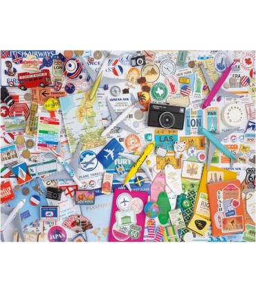 Puzzle 1000 Pcs Collage De Viaje 20560
