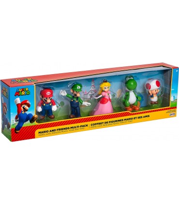 Caja 5 Figuras Super Mario Ref: 40090