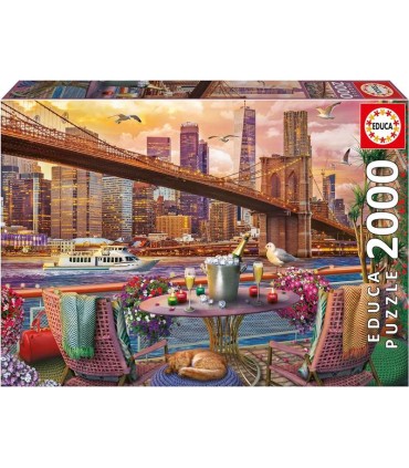 Puzzle 2000 Pcs Ny Romance Ref: 20575