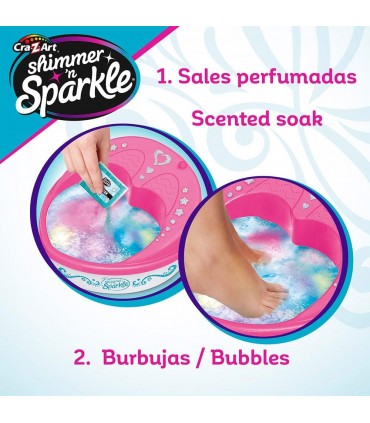 Spa Pies 5 en 1 C/Luces Shimmer 47915