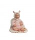 Muñeco Reborn Kira 45Cm Rosa Saco 98223