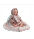 Muñeco Reborn 40Cm Luna Rosa Manta 98214