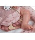 Muñeco Reborn 40Cm Luna Rosa Manta 98214