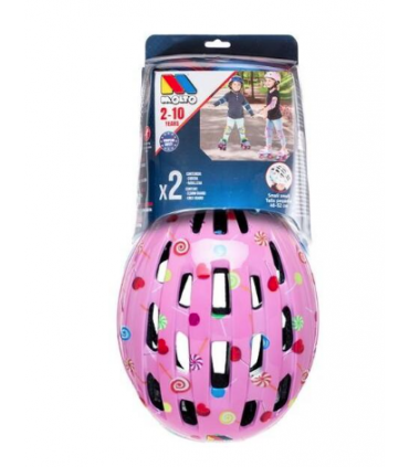 Set Casco + Proteccion Rosa Ref: 24305