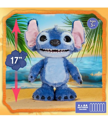 Peluche Stitch Interactivo 43Cm Ref12284