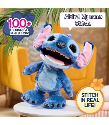 Peluche Stitch Interactivo 43Cm Ref12284