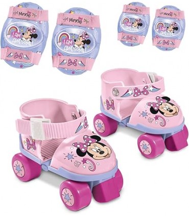 Set Patines + Proteccion Minnie 28701