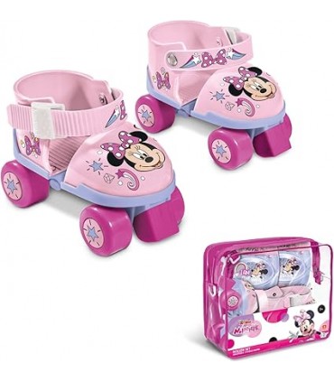 Set Patines + Proteccion Minnie 28701