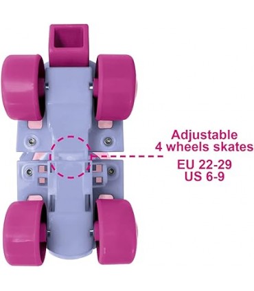 Set Patines + Proteccion Minnie 28701