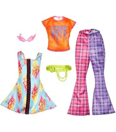 Pack 2 Vestido Barbie Looks  Ref: GWF04