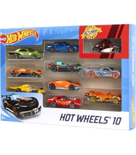 Caja 10 Coches Hot Wheels Ref: 54886