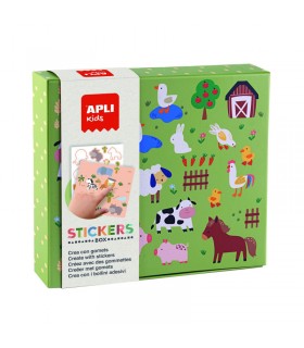 Stickers Box Animales,Habitat Ref: 19431