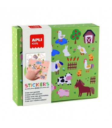 Stickers Box Animales,Habitat Ref: 19431