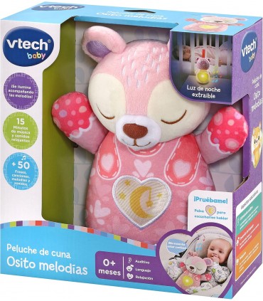 Peluche Cuna Osito Melodías 80-539857