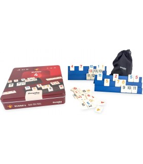 Rummy 4 Jugadores Metal Box D00345