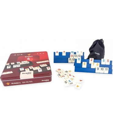 Rummy 4 Jugadores Metal Box D00345