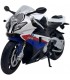 BMW S1000RR 1:12 Blanco D00424