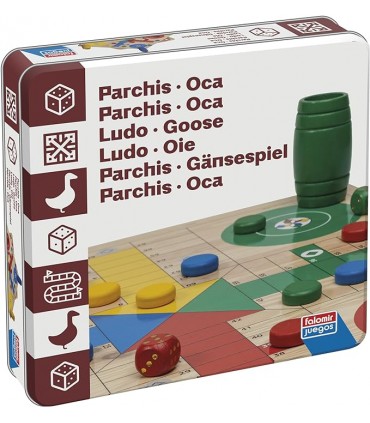 Parchis-Oca Caja Lata Ref: 34001