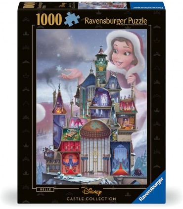 Puzzle 1000Pcs Castillo Bella,Bestia 002