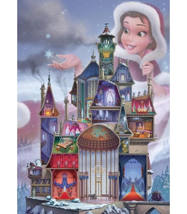 Puzzle 1000Pcs Castillo Bella,Bestia 002