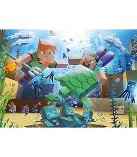 Puzzle1000 Pcs  Minecraft Mosaic  00421