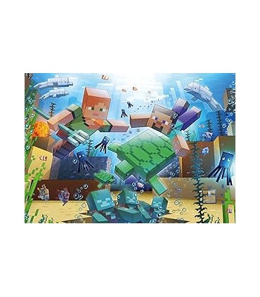 Puzzle1000 Pcs  Minecraft Mosaic  00421