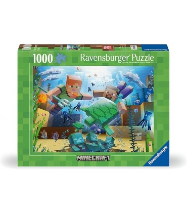 Puzzle1000 Pcs  Minecraft Mosaic  00421