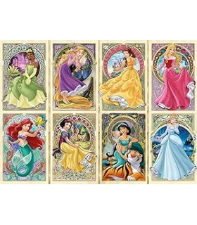 Puzzle 1000Pcs Princesas Surt. Ref:00497