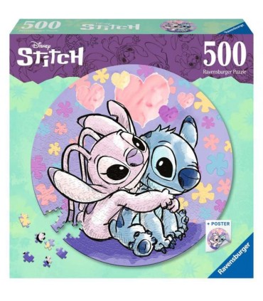 Puzzle Redondo Stitch Ref: 17581