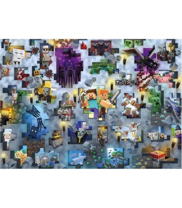 Puzzle 1000Pcs Minecraft Mobs Ref: 00422