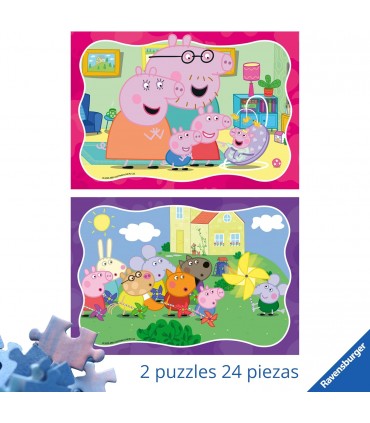 Puzzle 2 x 24 Pcs Ref: 04184