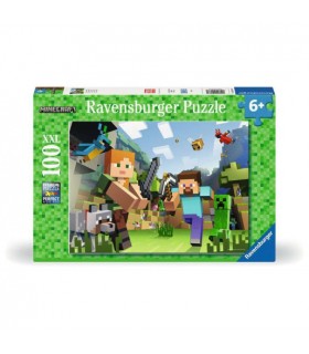 Puzzle 100 Pcs XXL Minecraft Ref: 04176