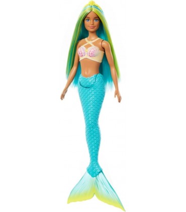 Barbie Sirena Cola Rigida Sur Ref: HRR02