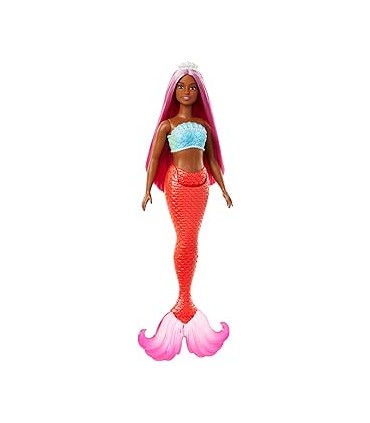 Barbie Sirena Cola Rigida Sur Ref: HRR02